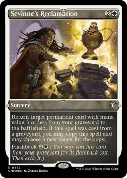 Sevinne's Reclamation (Foil Etched) - LP - MTG - Commander Masters - Image 1