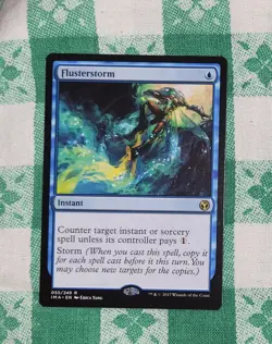 Magic the Gathering, Flusterstorm from 2017, #55 - Image 1