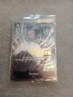 Smoker (Pre-Release) [Winner] P-025 One Piece Promotion Cards Foil - Image 1