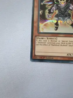 Darklord Ukoback DUSA-EN022 Yu-Gi-Oh! Card Ultra Rare 1st Edition - Image 4