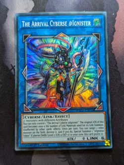 Yu-Gi-Oh! The Arrival Cyberse @Ignister Super Rare Card ETCO-EN050 NM/VLP - Image 1