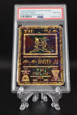 2000 Pokemon Ancient Mew PSA 8 NM-MT Pokemon Movie Game Promo Double Holo Card - Image 4