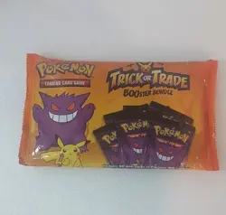 Pokemon TCG Trick Or Trade BOOster Bundle 40 Mini Packs 120 Cards New Package - Image 1