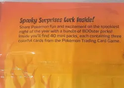 Pokemon TCG Trick Or Trade BOOster Bundle 40 Mini Packs 120 Cards New Package - Image 5