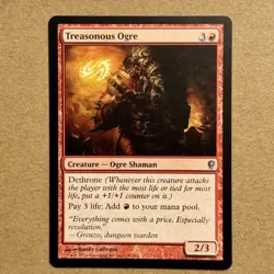 MTG ~ Treasonous Ogre ~ CNS Conspiracy ~ #36/210 ~ English ~ Uncommon ~ NM - Image 1