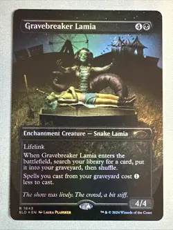 MTG / Gravebreaker Lamia / SLD / #1643 / FOIL / Rare / NM - Image 1
