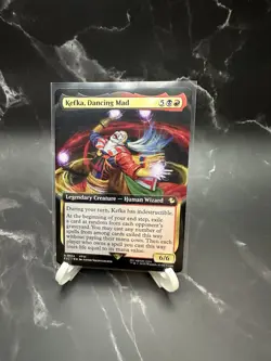 x1 Kefka, Dancing Mad - Extended Art R MTG Commander: Final Fantasy M/NM, Englis - Image 1