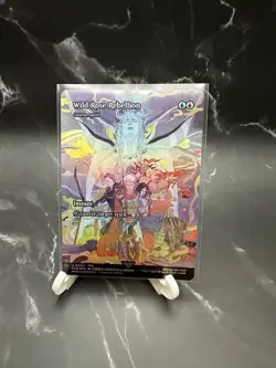 Wild Rose Rebellion Foil Magic the Gathering Final Fantasy - Image 1