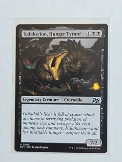 Kalakscion, Hunger Tyrant - Aetherdrift - NM - MTG Magic - Uncommon - Creature - Image 1