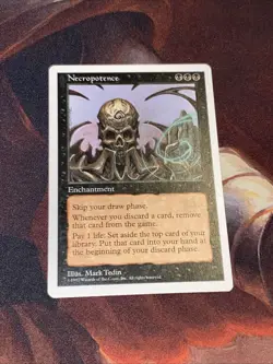 Necropotence X1 Mtg 5th Fifth Edition Nm - Image 1