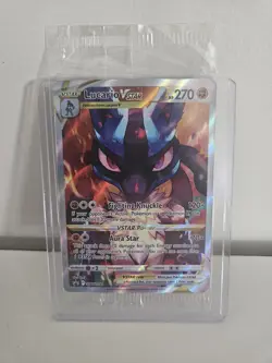 Pokemon TCG Lucario Vstar Sword & Shield Swsh291 Holo Promo - Image 1