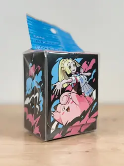 Lillie & Clefairy Pokemon Center Japan Original Deck Box NEW - Image 1