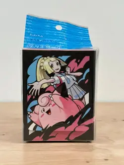 Lillie & Clefairy Pokemon Center Japan Original Deck Box NEW - Image 2