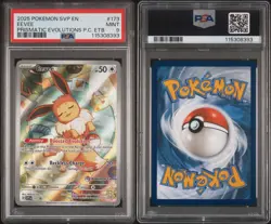 2025 POKEMON SVP EN-SV BLACK STAR PROMO #173 EEVEE PRISMATIC EVOLUTIONS P.C. ETB - Image 3