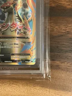 BGS Beckett Pokemon 2016 Evolutions #101 Mega Charizard Ex Full Art 9.5 Gem Mint - Image 5