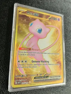 Pokemon TCG Mew ex Scarlet & Violet - 151 205/165 Holo Hyper Rare - FLAWLESS - Image 2