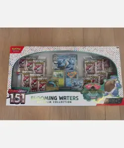 Pokemon TCG Scarlet & Violet 151 Blooming Waters Premium Collection Box - SEALED - Image 1