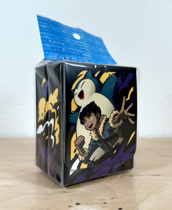 Hop & Snorlax Pokemon Center Japan Original Deck Box NEW - Image 1