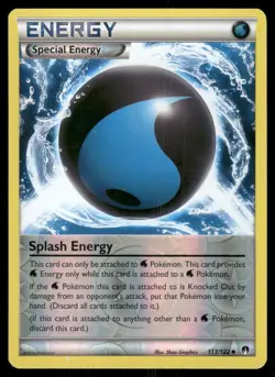 Pokemon Tcg Splash Energy [Reverse Holo] #113 Pokemon BREAKpoint LP - Image 1