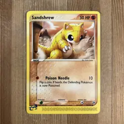 Sandshrew 75/100 EX Sandstorm Pokemon TCG E Series NM 2003 - Image 1