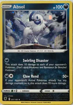 COSMOS HOLO Absol 097/189 - Pokemon Astral Radiance - Image 1