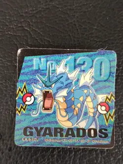 Gyarados Pokemon Battle Piece Collection Sticker Rare Japanese Vintage - Image 3