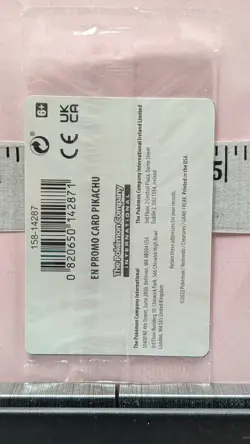 Pokemon GO TCG Pikachu 028/078 Store Promotional Sealed - Image 4