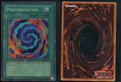 Yu-Gi-Oh! Polymerization LOB-059 Unlimited Super Rare Heavily Played - Image 1