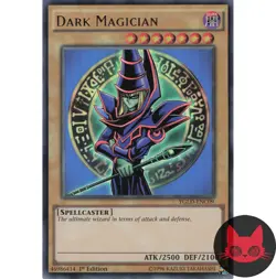 Yugioh Dark Magician YGLD-ENC09 Ultra Rare 1st Edition NM - Image 1