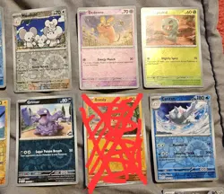 Pokemon Scarlet & Violet 21 Card Lot-All Cards Reverse Halos- All Cards Nm-M #9L - Image 3