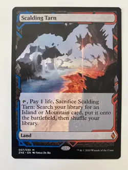 Scalding Tarn (007) *Non-Foil* ZNR Expedition Masterpiece LP Zendikar Rising - Image 1