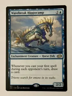 Wavebreak Hippocamp - Jumpstart 2022 J22 - Rare - MTG Magic - Image 1