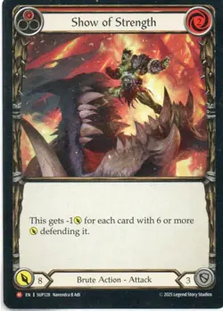Flesh and Blood: Super Slam: Show of Strength: Lightly Played Condition - Image 1