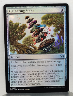 Foil - Gathering Stone - Lorwyn Eclipsed (ECL) - Image 1