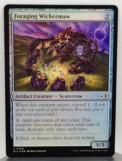 Foil - Foraging Wickermaw - Lorwyn Eclipsed (ECL) - Image 1