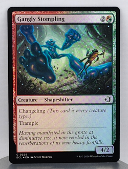 Foil - Gangly Stompling - Lorwyn Eclipsed (ECL) - Image 1