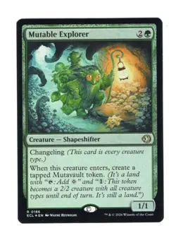 Mutable Explorer | FOIL | NM | MTG | 0186 | Rare | ECL - Lorwyn Eclipsed - Image 1