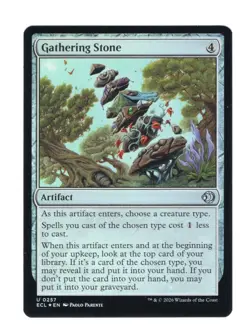 Gathering Stone | FOIL | NM | MTG | 0257 | Uncommon | ECL - Lorwyn Eclipsed - Image 1