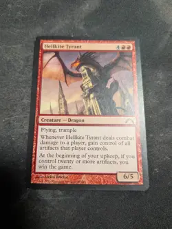 MTG Hellkite Tyrant, Moderate Play, English Gatecrash - Image 2