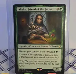 Magic The Gathering Jaheira, Friend of the Forest Commander Legends 2022 NM - Image 1