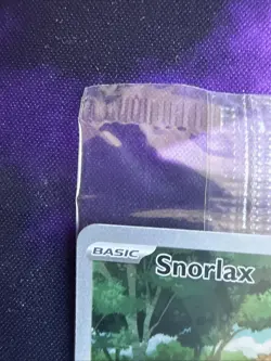 Snorlax SVP EN 051 Black Star Promo Scarlet & Violet Pokemon 151 Card - SEALED - Image 2