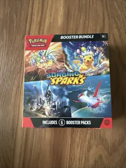 Pokemon Scarlet and Violet Surging Sparks Booster Bundle Factory Sealed - Image 1