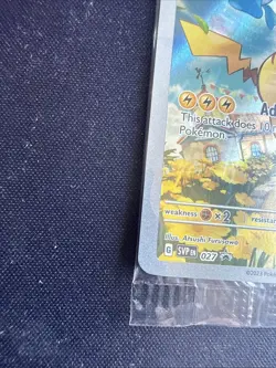 Pokemon TCG Pikachu SVP 027 Black Star Promo Paldea Evolved Sealed NM - Image 5
