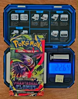 (HEAVY)🔥 22.64g Pokemon TCG Phantasmal Flames Booster Pack Factory Sealed✅ - Image 1