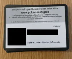 Pokemon TCG online code codice - Ombre infuocate - Burning Shadows - Image 1