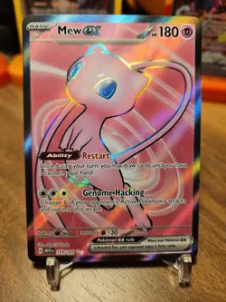 Pokemon 151 Mew EX 193/165 Ultra Rare Full Art Holo - Image 1
