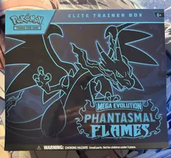 Pokemon TCG Phantasmal Flames - Elite Trainer Box New & Sealed - Image 1