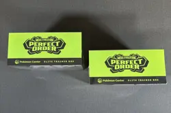 Perfect Order Pokemon Center Elite Trainer Box PC ETB New Factory Sealed x2 - Image 3