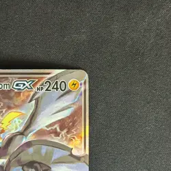 Pikachu & Zekrom GX SM168 Sun & Moon Holo Pokemon TCG Damaged (READ DESC) - Image 4