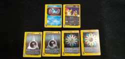 Pokemon Suicune 096/141 Rockets Holo Rare 1st Edition (JAP), Murkrow, and Energy - Image 3